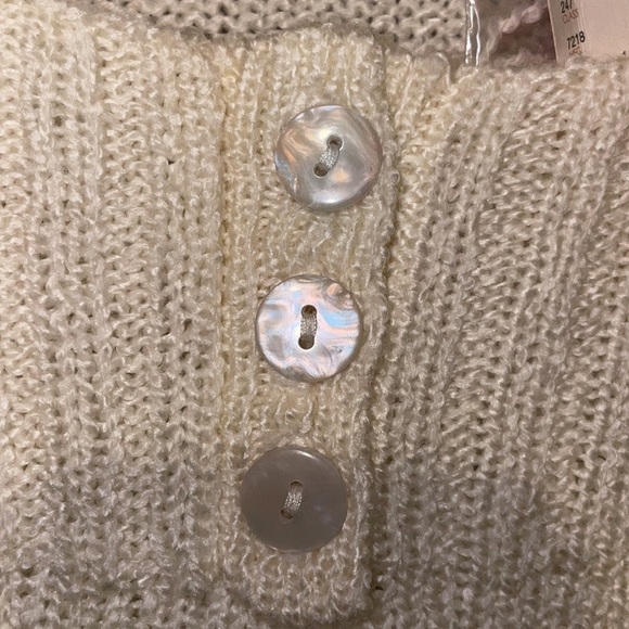 NWT Avenue size 18/20 Women’s cream pullover sweater - Picture 6 of 8